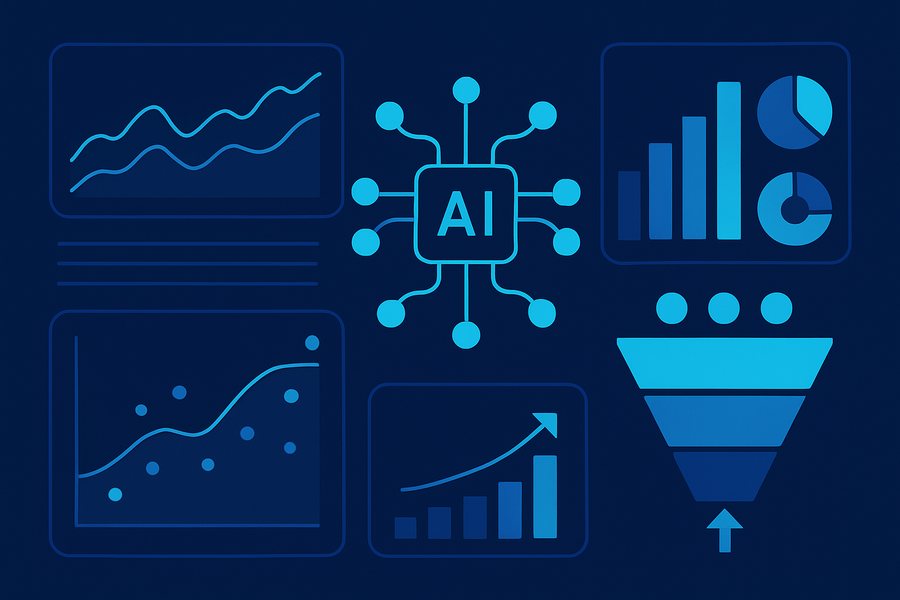 AI 舆情监测与营销自动化平台界面